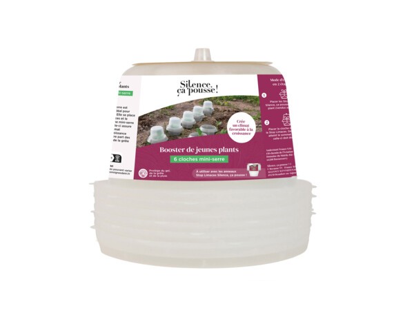 6 cloches mini serre