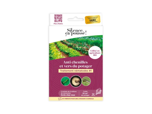 Traitement nématodes #1 Anti chenilles et vers du potager