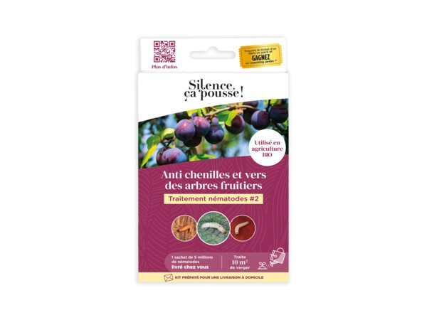 Traitement nématodes #2 Anti chenilles et vers des arbres fruitiers